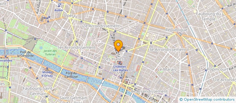 localisation de l'entreprise LOUGAB à PARIS