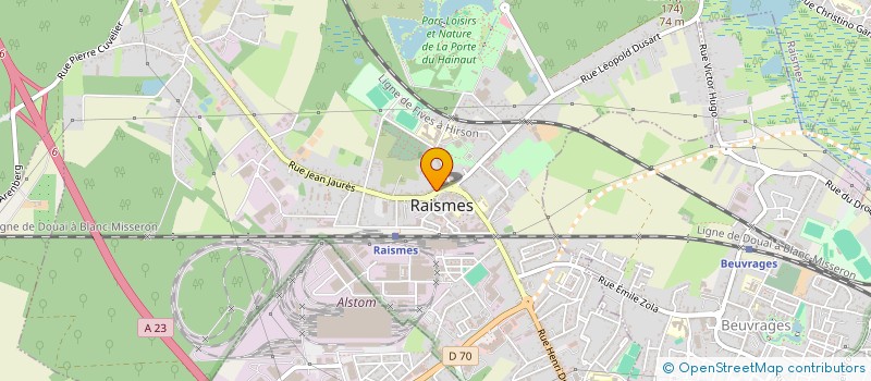 localisation de l'entreprise LOUGAROUPARK  RAISMES