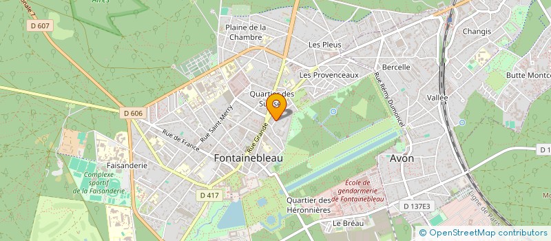 localisation de l'entreprise LOUGASTE  FONTAINEBLEAU