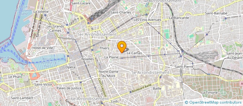 localisation de l'entreprise LOUGATELLE à MARSEILLE