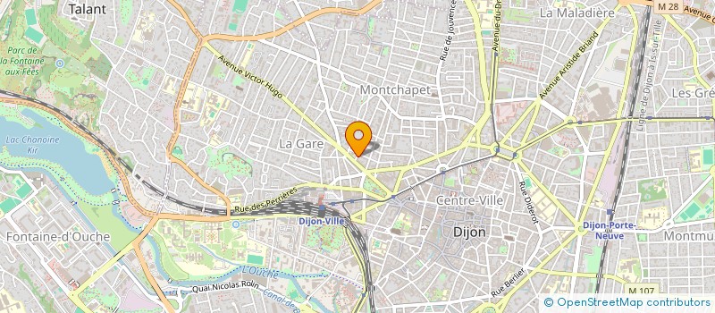 localisation de l'entreprise LOUGOS à DIJON