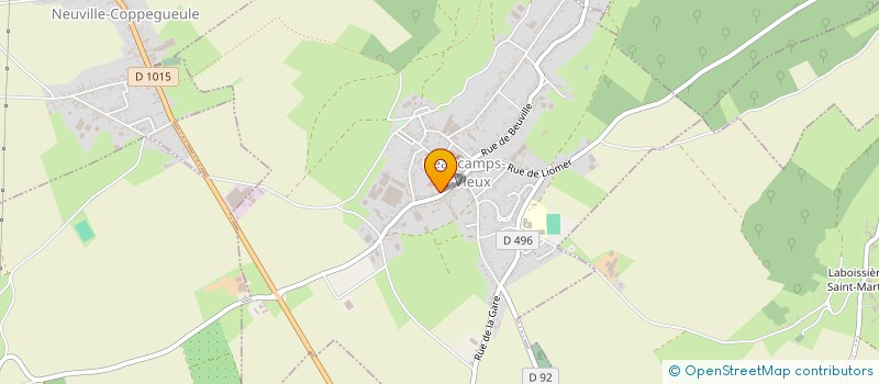 localisation de l'entreprise LOUGREMAX à BEAUCAMPS-LE-VIEUX