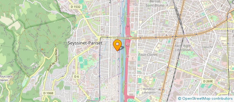 localisation de l'entreprise LOUHAIZI  SEYSSINET-PARISET