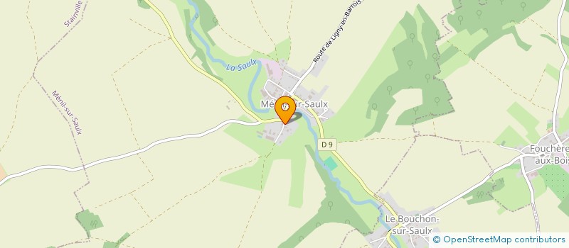 localisation de l'entreprise LOUHEL à ERNEVILLE-AUX-BOIS