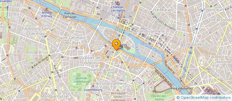 localisation de l'entreprise LOUIE BOULANGERIE PATISSIERE  PARIS