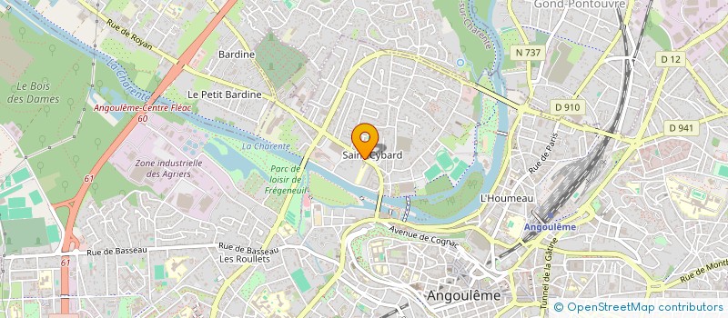localisation de l'entreprise LOUIGRID à ANGOULEME