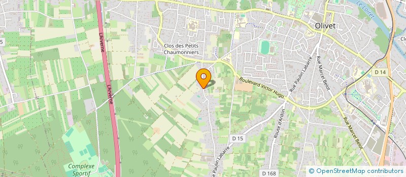 localisation de l'entreprise LOUILJA à OLIVET