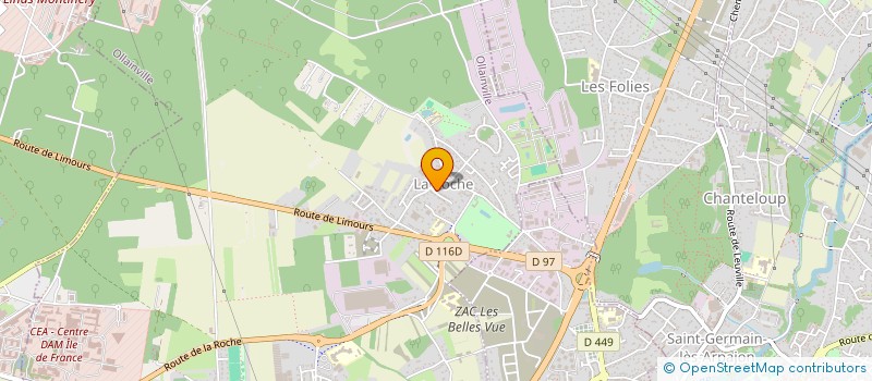 localisation de l'entreprise LOUIN CONSEILS  OLLAINVILLE