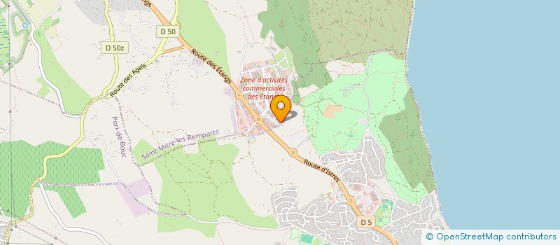 localisation de l'entreprise LOUIS 1  SAINT-MITRE-LES-REMPARTS