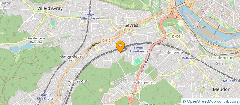 localisation de l'entreprise LOUIS 2014  SEVRES
