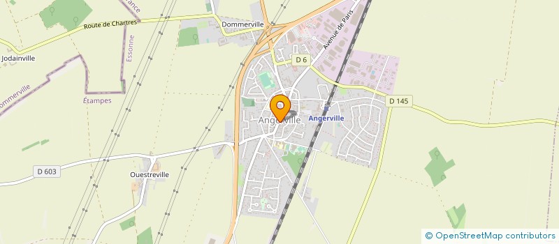 localisation de l'entreprise LOUIS à ANGERVILLE