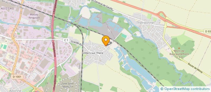 localisation de l'entreprise LOUIS 4 V  ALLONNE