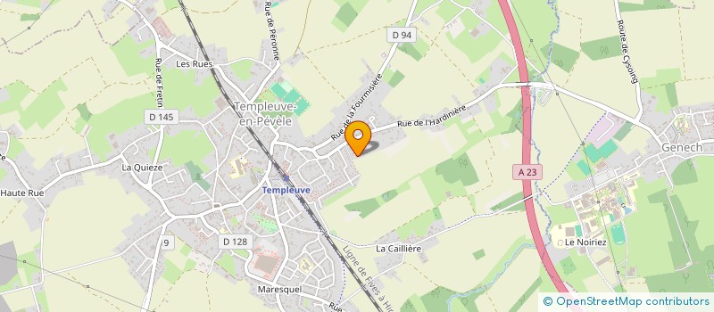 localisation de l'entreprise LOUIS  TEMPLEUVE-EN-PEVELE