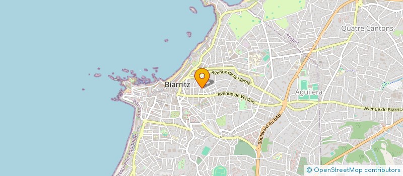 localisation de l'entreprise LOUIS 64 à BIARRITZ
