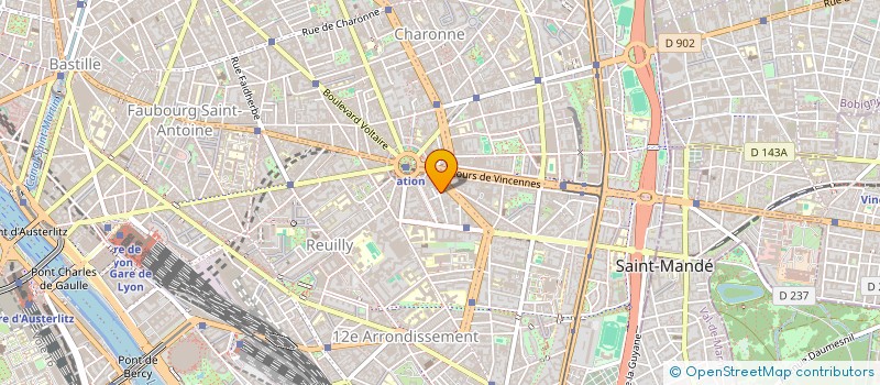 localisation de l'entreprise LOUIS à PARIS