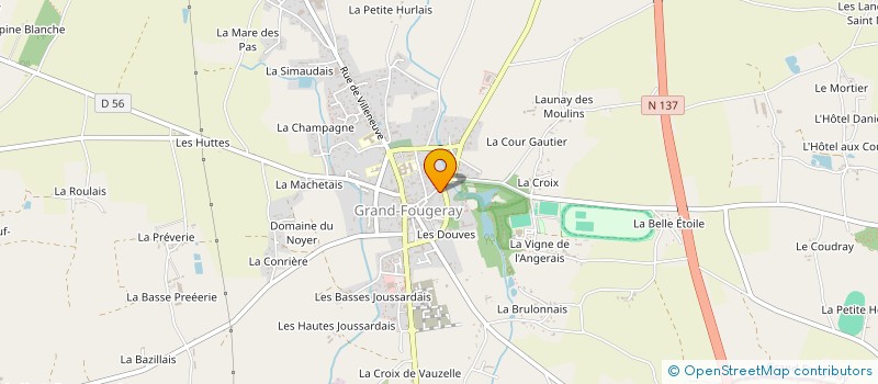 localisation de l'entreprise LOUIS  GRAND-FOUGERAY