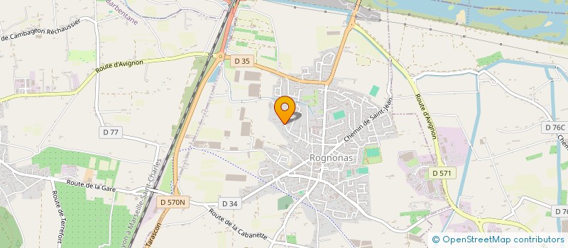 localisation de l'entreprise LOUIS  ROGNONAS