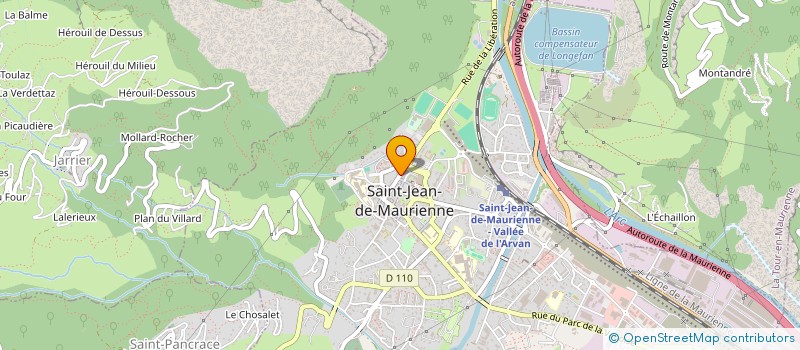 localisation de l'entreprise LOUIS à SAINT-JEAN-DE-MAURIENNE