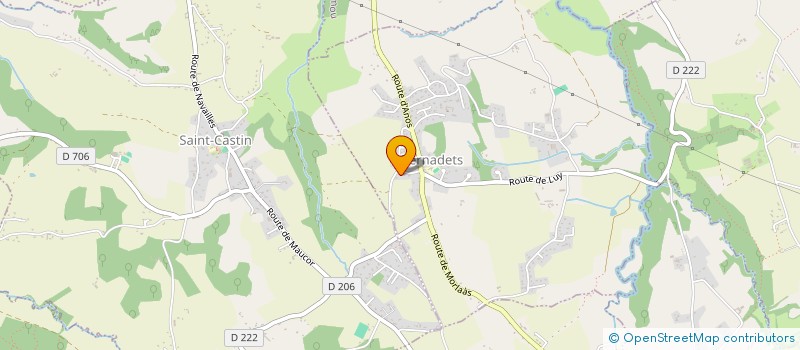 localisation de l'entreprise LOUIS'ANNA  BERNADETS