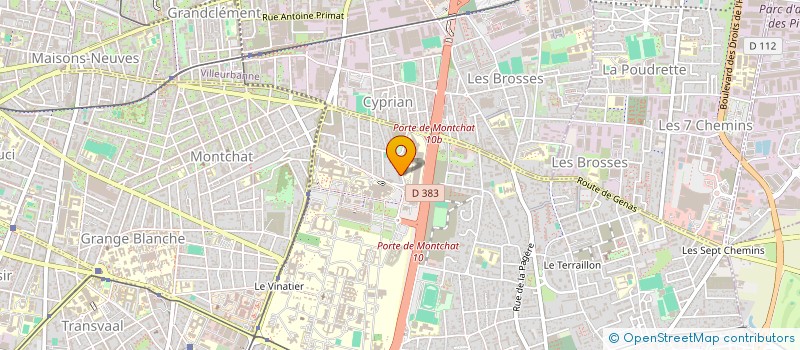 localisation de l'entreprise LOUIS'APPART  LYON