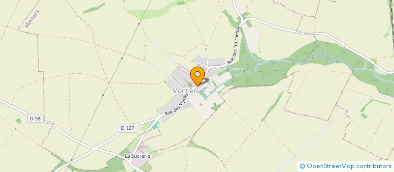 localisation de l'entreprise LOUIS AUTO EXPRESS  MONTIERS