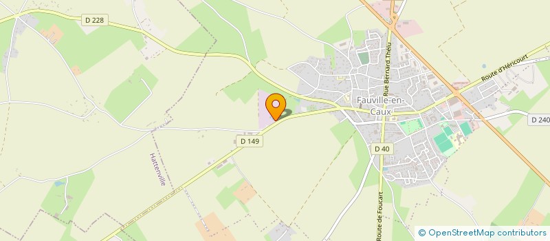 localisation de l'entreprise LOUIS BELLET TRAVAUX AGRICOLES  TERRES-DE-CAUX