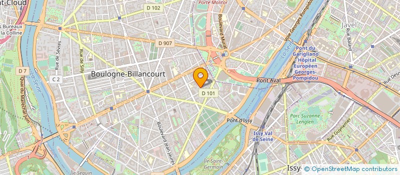 localisation de l'entreprise LOUIS BERGER à PARIS