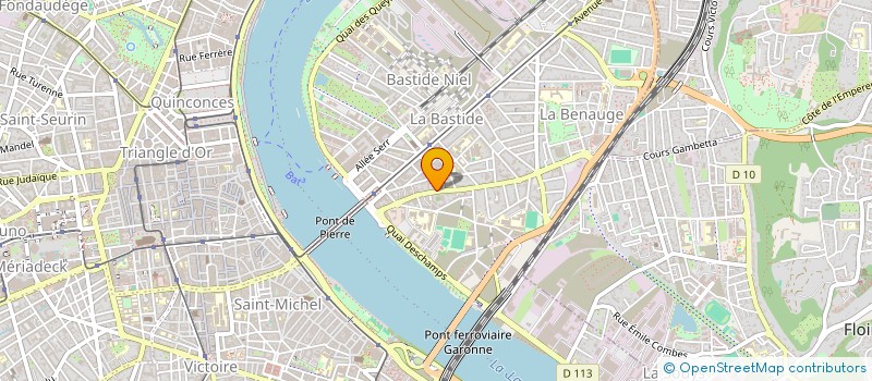 localisation de l'entreprise LOUIS BERNARD SARL à BORDEAUX