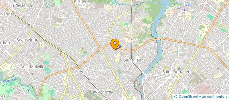 localisation de l'entreprise LOUIS BESNIER INVESTISSEMENT à NANTES