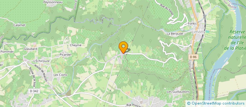 localisation de l'entreprise LOUIS CHEZE ET SES ENFANTS  LIMONY