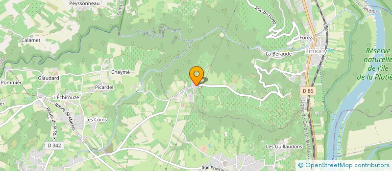 localisation de l'entreprise LOUIS CHEZE PARTICIPATIONS  LIMONY