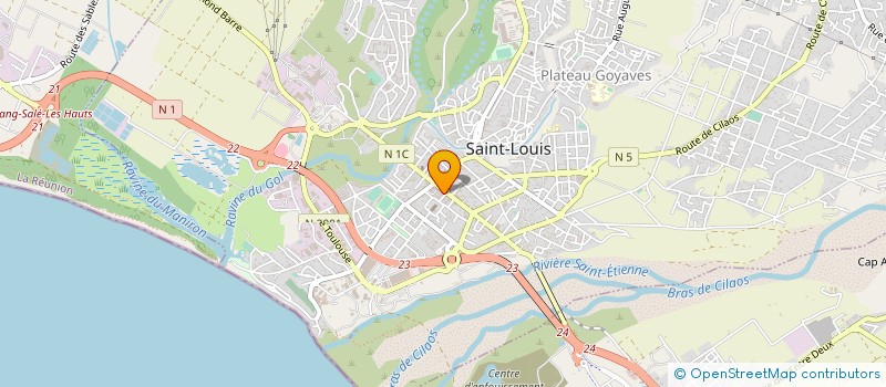 localisation de l'entreprise LOUIS CHINE à SAINT-LOUIS