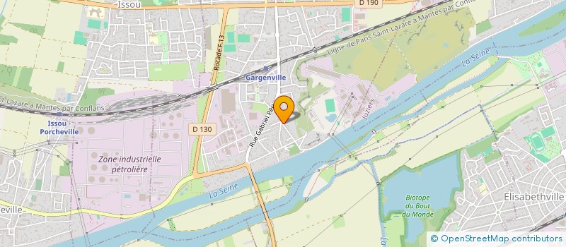 localisation de l'entreprise LOUIS COME ATELIERS  GARGENVILLE