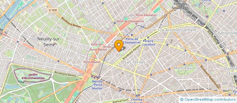 localisation de l'entreprise LOUIS COTTIN à PARIS