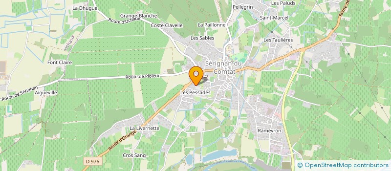 localisation de l'entreprise LOUIS D'OR  SERIGNAN-DU-COMTAT