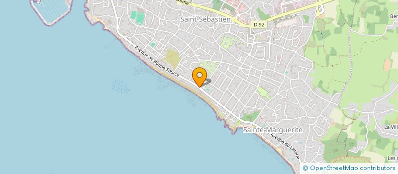 localisation de l'entreprise LOUIS DAVID à PORNICHET