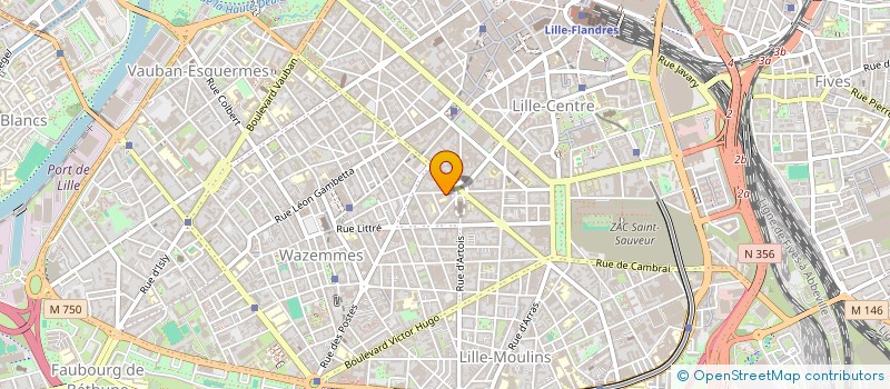 localisation de l'entreprise LOUIS'DIMENSION à LILLE