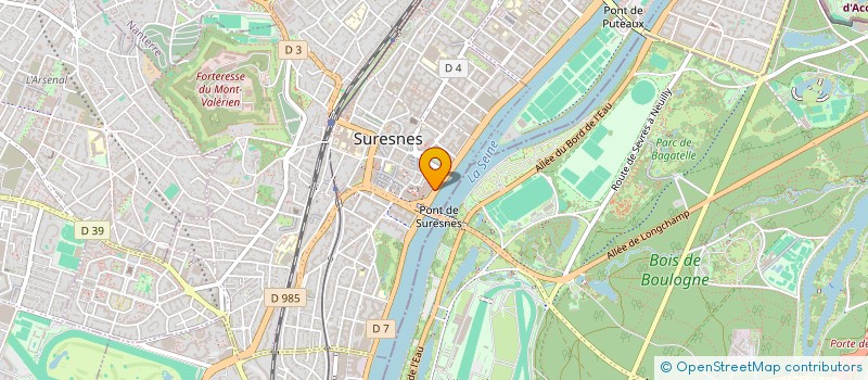localisation de l'entreprise LOUIS DREYFUS BULK à SURESNES