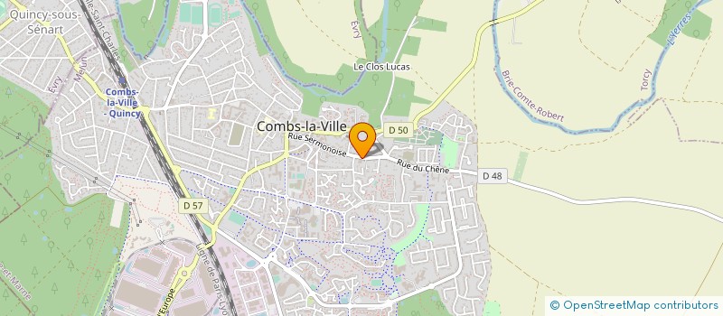 localisation de l'entreprise LOUIS DUVAL SA à COMBS-LA-VILLE