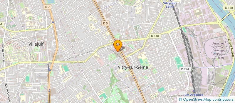 localisation de l'entreprise LOUIS ET BAR à VITRY-SUR-SEINE