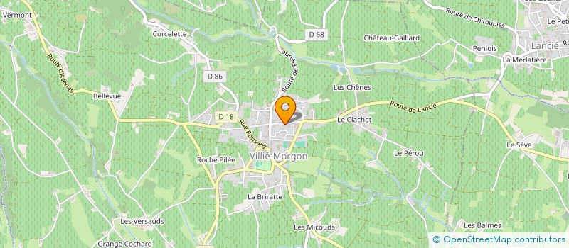 localisation de l'entreprise LOUIS ET CLAUDE DESVIGNES à VILLIE-MORGON