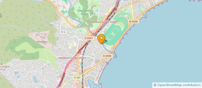 localisation de l'entreprise LOUIS ET FILS à VILLENEUVE-LOUBET