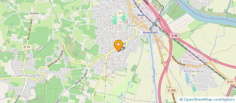 localisation de l'entreprise LOUIS ET MARIE VEGETAL CONSEIL  ANSE