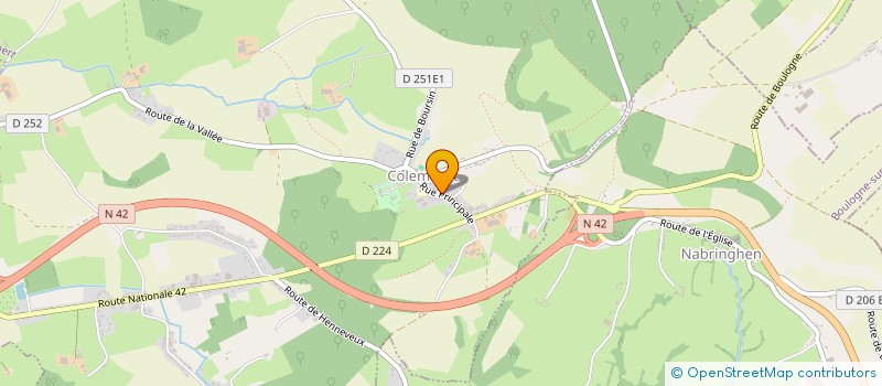 localisation de l'entreprise LOUIS ETIENNE BAYARD  LE WAST