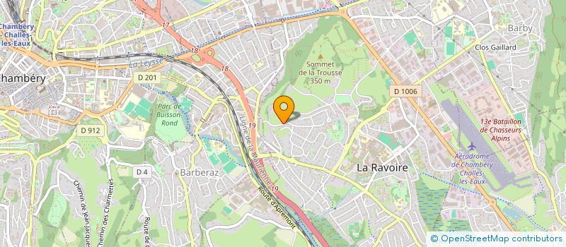 localisation de l'entreprise LOUIS & FILS  LA RAVOIRE