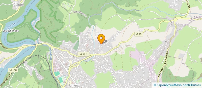 localisation de l'entreprise LOUIS FORT ET VERT à UNIEUX