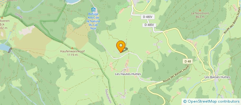 localisation de l'entreprise LOUIS FUHRMANN  ORBEY