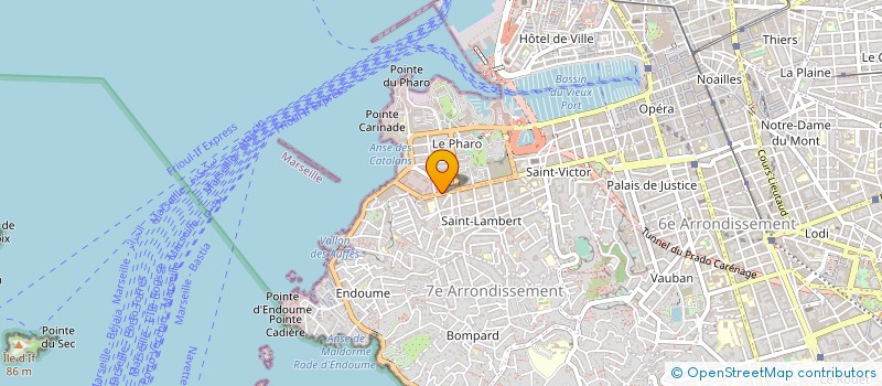 localisation de l'entreprise LOUIS GATTO à MARSEILLE