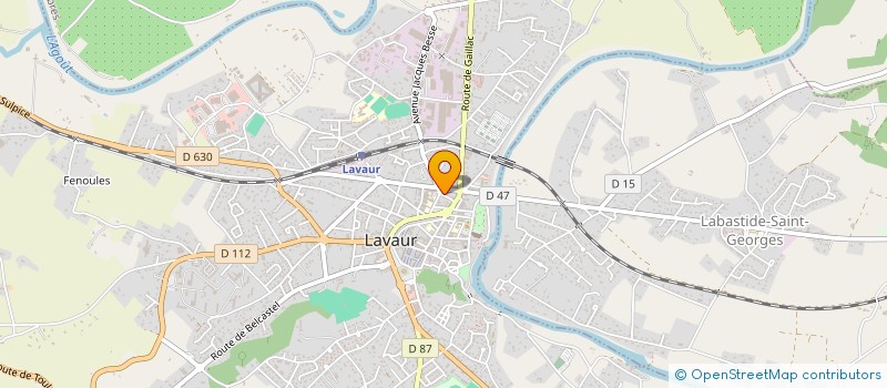 localisation de l'entreprise LOUIS GRASSET INNOVATION INFORMATIQUE ET INTERNET  LAVAUR