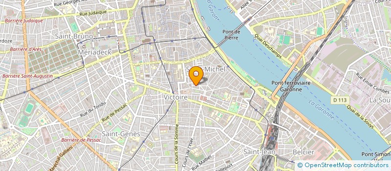 localisation de l'entreprise LOUIS GRELE  BORDEAUX